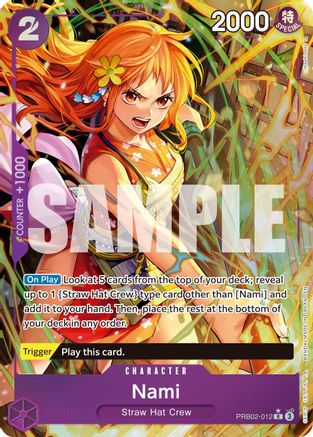 Nami (Alternate Art) (PRB02-012) - [Premium Booster -The Best- Vol. 2] Foil - Trinity Hobby