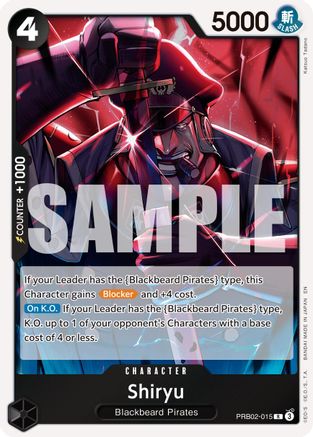 Shiryu (PRB02-015) - [Premium Booster -The Best- Vol. 2] Foil - Trinity Hobby