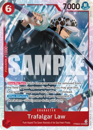 Trafalgar Law (PRB02-002) - [Premium Booster -The Best- Vol. 2] Foil - Trinity Hobby