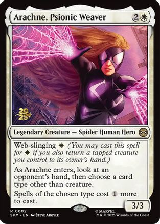 Arachne, Psionic Weaver  [Foil]  (PRE-002) - [Prerelease Cards] - Trinity Hobby