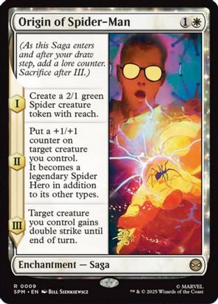 Origin of Spider-Man  [Foil]  (PRE-009) - [Prerelease Cards] - Trinity Hobby