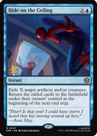 Hide on the Ceiling  [Foil]  (PRE-032) - [Prerelease Cards] - Trinity Hobby