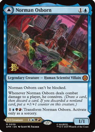 Norman Osborn  [Foil]  (PRE-039) - [Prerelease Cards] - Trinity Hobby