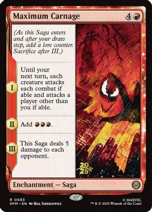Maximum Carnage  [Foil]  (PRE-083) - [Prerelease Cards] - Trinity Hobby