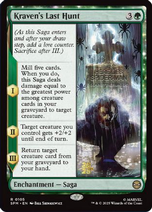 Kraven's Last Hunt  [Foil]  (PRE-105) - [Prerelease Cards] - Trinity Hobby