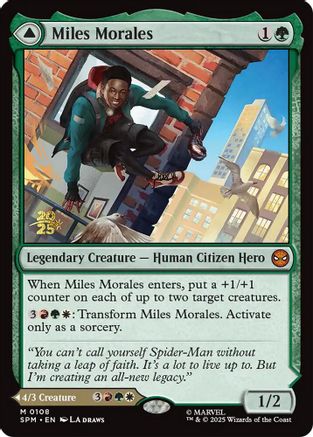 Miles Morales  [Foil]  (PRE-108) - [Prerelease Cards] - Trinity Hobby