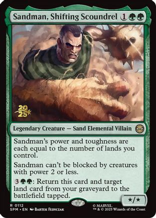 Sandman, Shifting Scoundrel  [Foil]  (PRE-112) - [Prerelease Cards] - Trinity Hobby