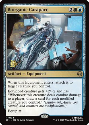 Biorganic Carapace  [Foil]  (PRE-124) - [Prerelease Cards] - Trinity Hobby