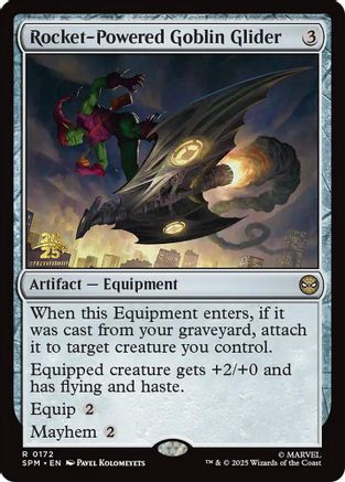 Rocket-Powered Goblin Glider  [Foil]  (PRE-172) - [Prerelease Cards] - Trinity Hobby