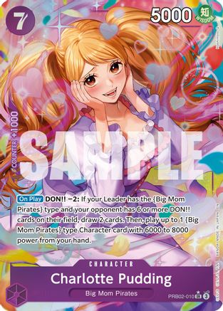 Charlotte Pudding (Alternate Art) (PRB02-010) - [Premium Booster -The Best- Vol. 2] Foil - Trinity Hobby