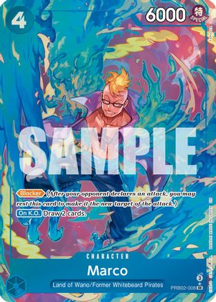Marco (Alternate Art) (PRB02-008) - [Premium Booster -The Best- Vol. 2] Foil - Trinity Hobby