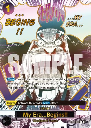 My Era...Begins!! (Alternate Art) (OP09-096) - [Premium Booster -The Best- Vol. 2] Foil - Trinity Hobby