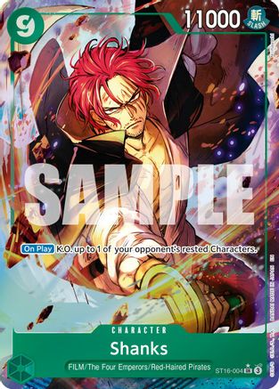 Shanks - ST16-004 (Alternate Art) (ST16-004) - [Premium Booster -The Best- Vol. 2] Foil - Trinity Hobby