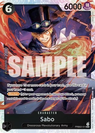 Sabo (PRB02-014) - [Premium Booster -The Best- Vol. 2] Foil - Trinity Hobby