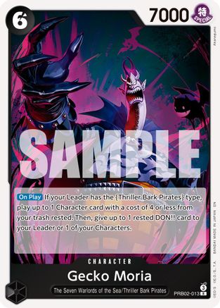 Gecko Moria (PRB02-013) - [Premium Booster -The Best- Vol. 2] Foil - Trinity Hobby