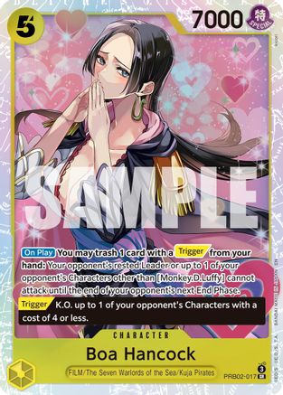 Boa Hancock (PRB02-017) - [Premium Booster -The Best- Vol. 2] Foil - Trinity Hobby