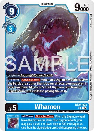 Whamon (BT23-023) - [Hackers' Slumber] - Trinity Hobby