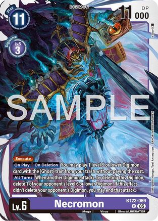 Necromon (BT23-069) - [Hackers' Slumber] Foil - Trinity Hobby