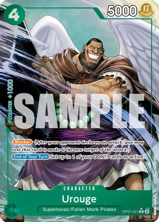 Urouge (Alternate Art) (OP07-021) - [Premium Booster -The Best- Vol. 2] Foil - Trinity Hobby