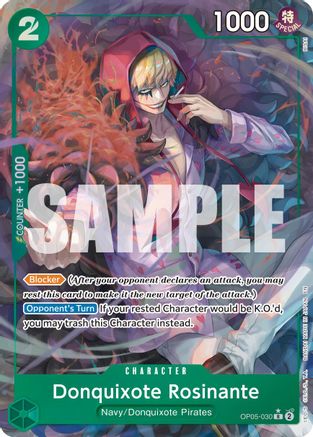 Donquixote Rosinante (Alternate Art) (OP05-030) - [Premium Booster -The Best- Vol. 2] Foil - Trinity Hobby