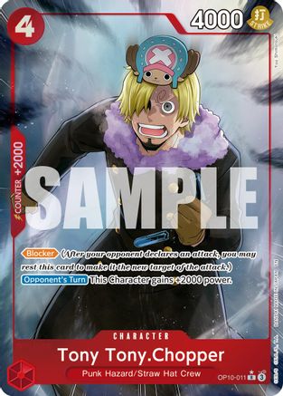 Tony Tony.Chopper (Alternate Art) (OP10-011) - [Premium Booster -The Best- Vol. 2] Foil - Trinity Hobby