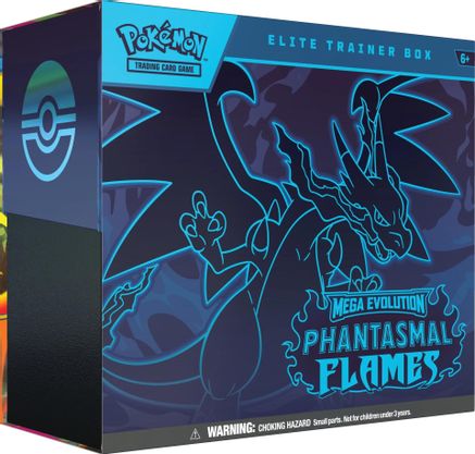Phantasmal Flames Elite Trainer Box (Limit 1 per Person) - Trinity Hobby