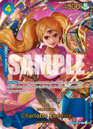 Charlotte Pudding - OP06-047 (Alternate Art) (OP06-047) - [Premium Booster -The Best- Vol. 2] Foil - Trinity Hobby