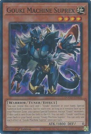 Gouki Machine Suprex [DOOD-EN006] - Doom of Dimensions 1st Edition - Super Rare - Trinity Hobby