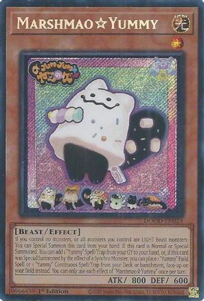 MarshmaoYummy [DOOD-EN024] - Doom of Dimensions 1st Edition - Secret Rare - Trinity Hobby