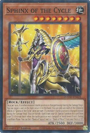 Sphinx of the Cycle [DOOD-EN028] - Doom of Dimensions 1st Edition - Common / Short Print - Trinity Hobby