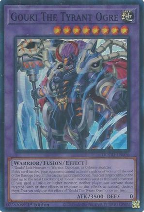 Gouki The Tyrant Ogre [DOOD-EN036] - Doom of Dimensions 1st Edition - Super Rare - Trinity Hobby