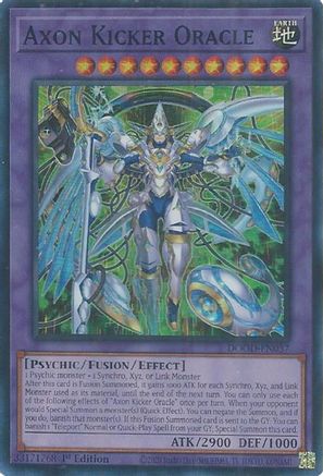 Axon Kicker Oracle [DOOD-EN037] - Doom of Dimensions 1st Edition - Super Rare - Trinity Hobby