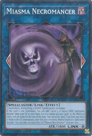 Miasma Necromancer [DOOD-EN052] - Doom of Dimensions 1st Edition - Common / Short Print - Trinity Hobby
