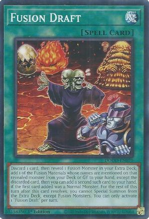 Fusion Draft [DOOD-EN070] - Doom of Dimensions 1st Edition - Common / Short Print - Trinity Hobby