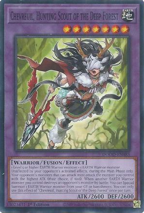 Chevreuil, Hunting Scout of the Deep Forest [DOOD-EN085] - Doom of Dimensions 1st Edition - Common / Short Print - Trinity Hobby