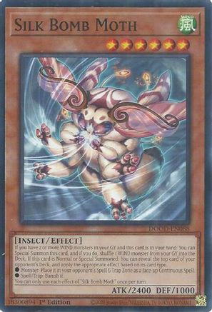 Silk Bomb Moth [DOOD-EN088] - Doom of Dimensions 1st Edition - Common / Short Print - Trinity Hobby