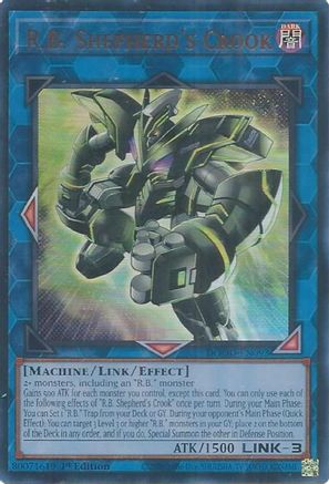 R.B. Shepherd's Crook [DOOD-EN093] - Doom of Dimensions 1st Edition - Ultra Rare - Trinity Hobby
