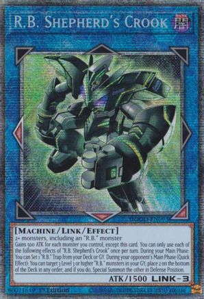 R.B. Shepherd's Crook (Starlight Rare) [DOOD-EN093] - Doom of Dimensions 1st Edition - Starlight Rare - Trinity Hobby