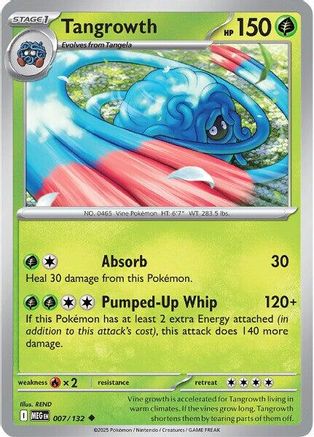 Tangrowth - (007) Reverse Holofoil [ME01 Mega Evolution] - Trinity Hobby