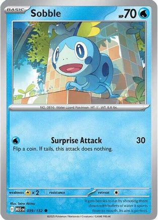 Sobble - (039/132) [ME01 Mega Evolution] - Trinity Hobby