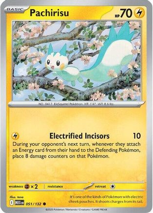 Pachirisu - (051/132) [ME01 Mega Evolution] - Trinity Hobby