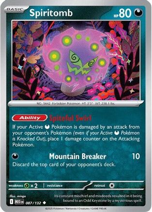 Spiritomb - (087/132) [ME01 Mega Evolution] - Trinity Hobby