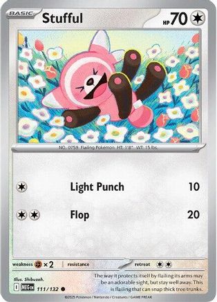 Stufful - (111/132) [ME01 Mega Evolution] - Trinity Hobby