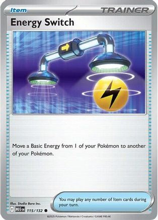 Energy Switch - (115/132) Reverse Holofoil [ME01 Mega Evolution] - Trinity Hobby