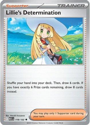 Lillie's Determination - (119/132) Reverse Holofoil [ME01 Mega Evolution] - Trinity Hobby