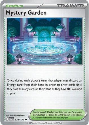 Mystery Garden - (122/132) Reverse Holofoil [ME01 Mega Evolution] - Trinity Hobby