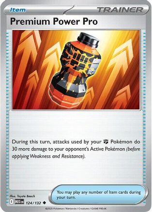 Premium Power Pro - (124/132) Reverse Holofoil [ME01 Mega Evolution] - Trinity Hobby