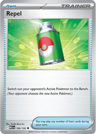 Repel - (126/132) Reverse Holofoil [ME01 Mega Evolution] - Trinity Hobby