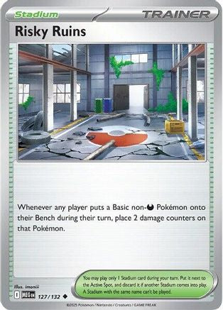 Risky Ruins - (127/132) Reverse Holofoil [ME01 Mega Evolution] - Trinity Hobby