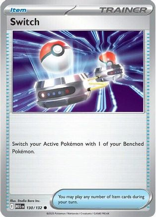 Switch - (130/132) [ME01 Mega Evolution] - Trinity Hobby